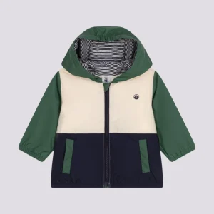 GIACCA A VENTO COLORBLOCK per bebè