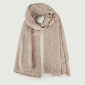 SCIARPA BEIGE IN CASHMERE