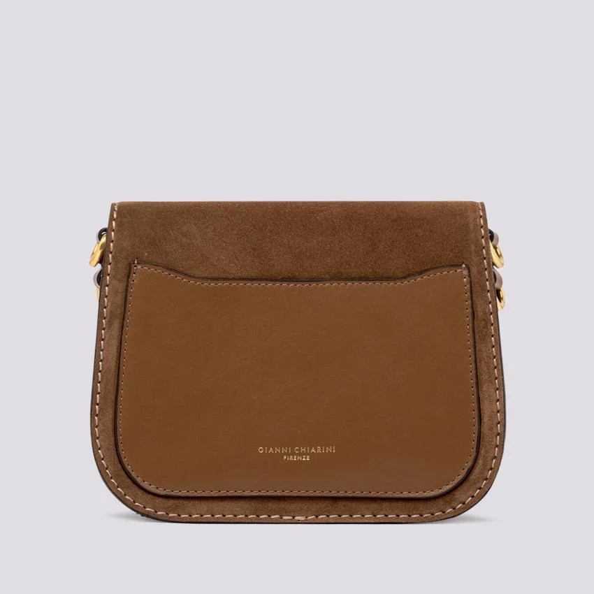 BORSA tracolla Meg In suede marrone - immagine 3