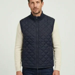 Trapuntino smanicato navy