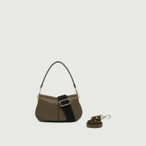 Borsa a spalla Helena Round color moss