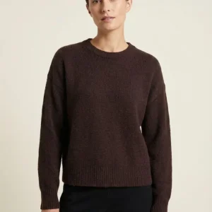 MAGLIA OVER 100% MORO