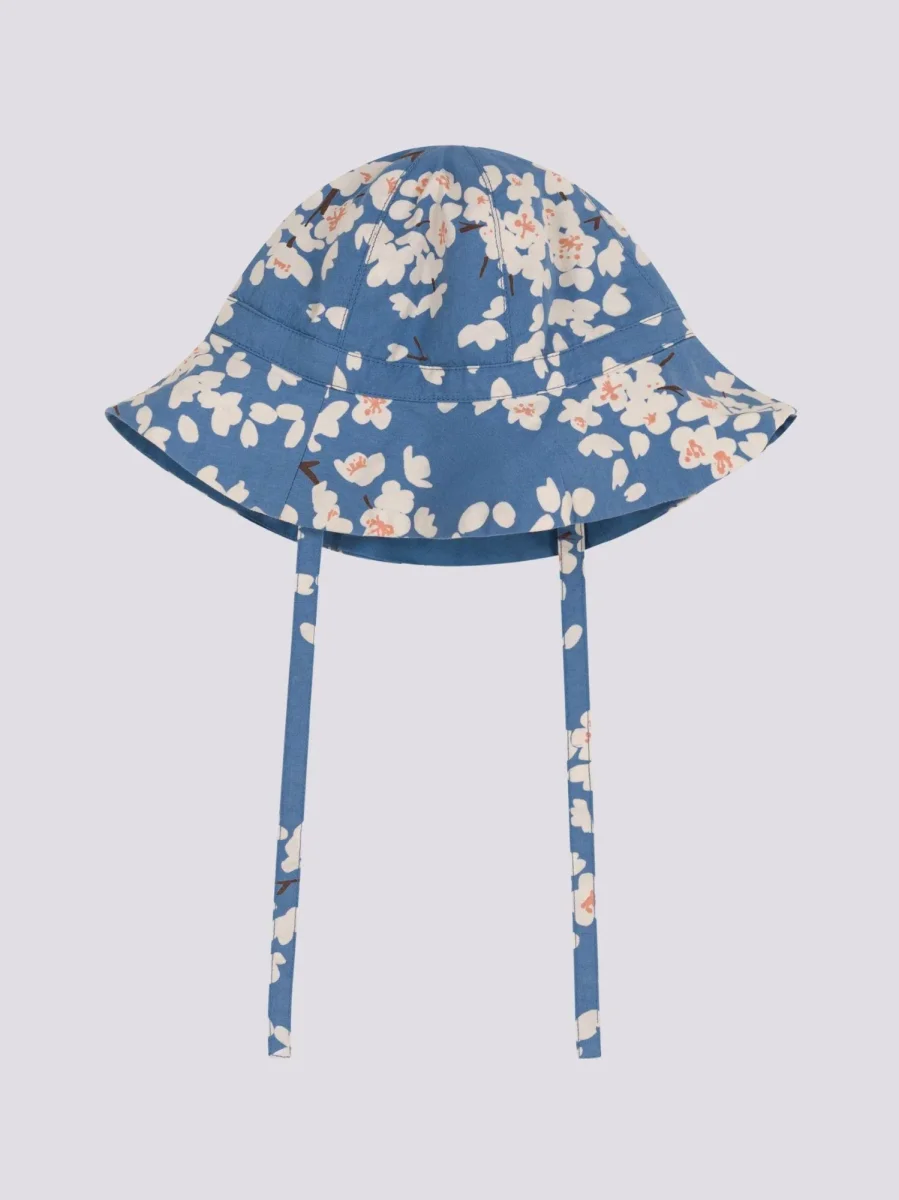 CAPPELLINO ALLA PESCATORA IN POPELINE A FIORI