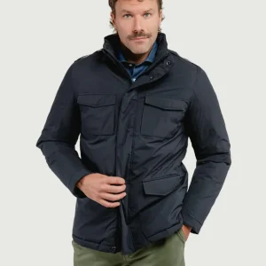 FIELD JACKET IN NYLON BLU NAVY
