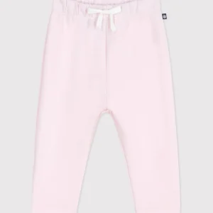 Joggers in cotone rosa