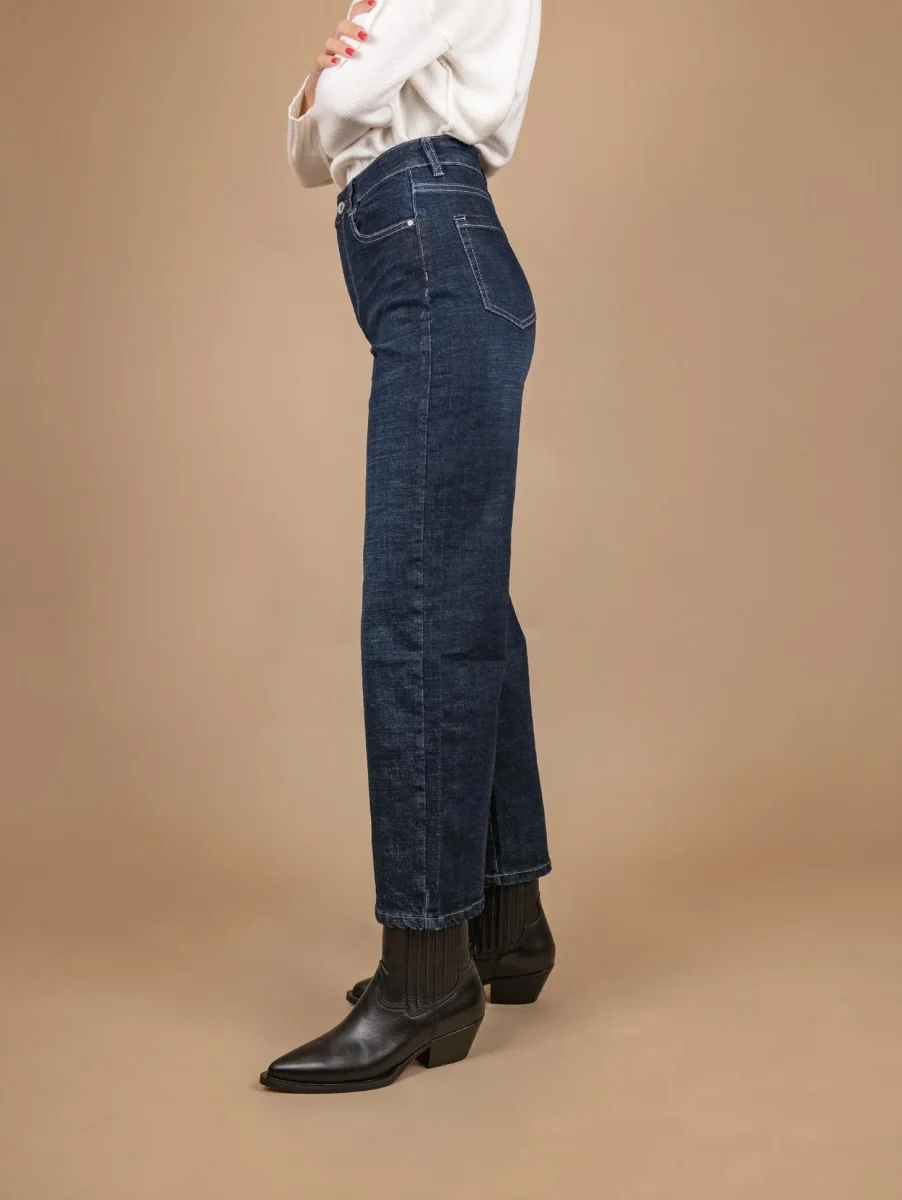 JEANS A PALAZZO SCURO - immagine 3