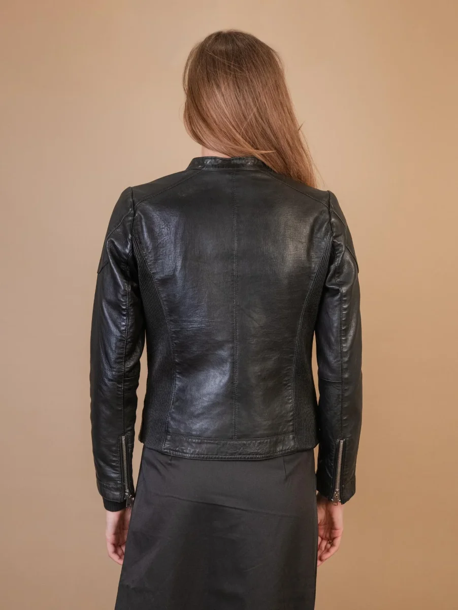 CHIODO FODERATOIN PELLE NERO - immagine 9