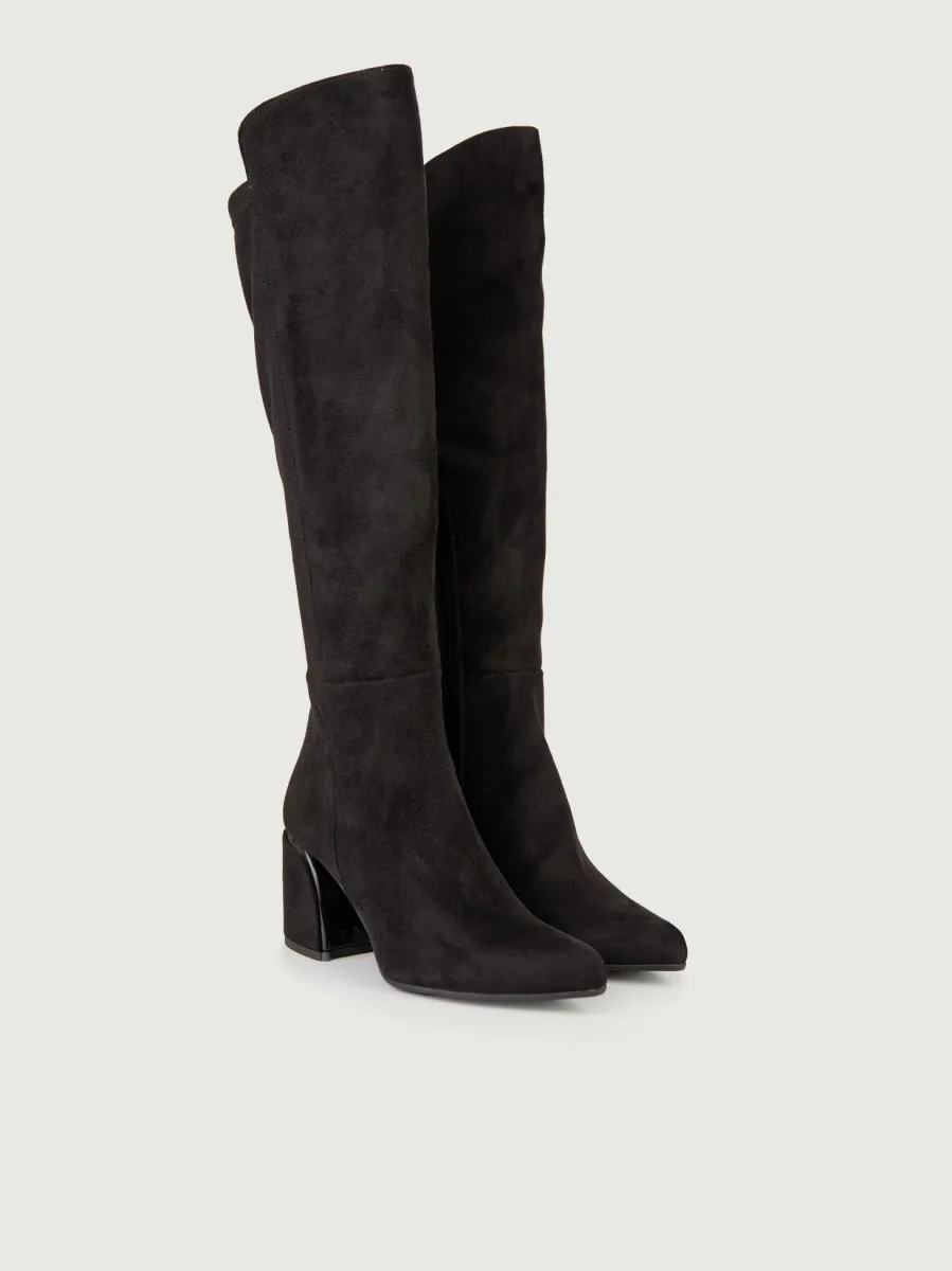 STIVALE SCAMOSCIATO NERO - immagine 3