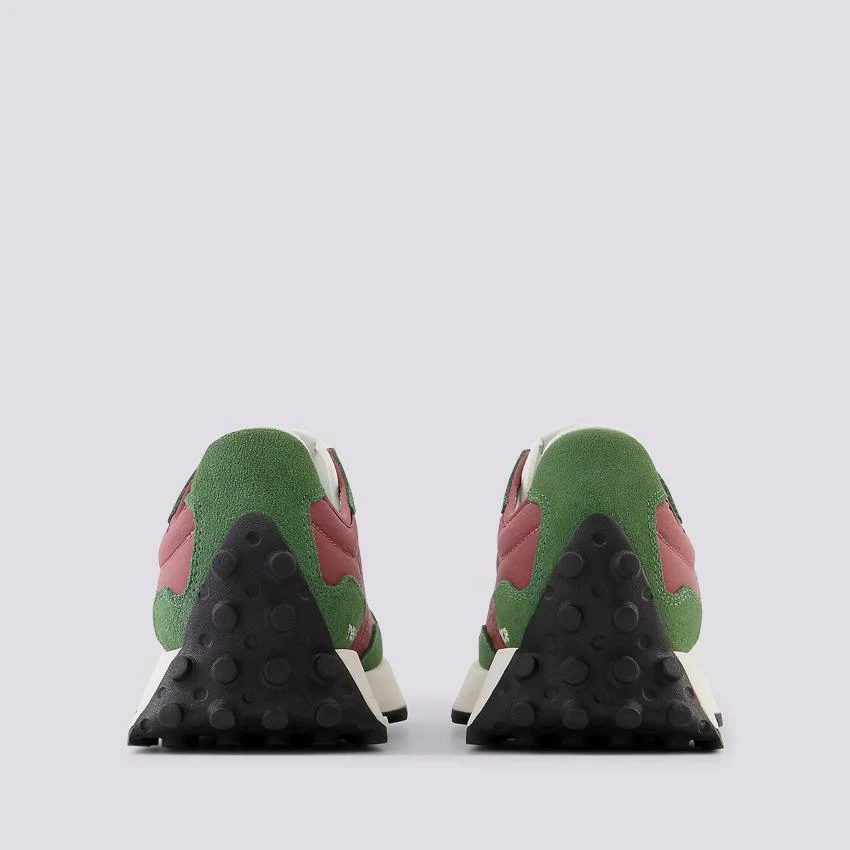 Sneaker 327 Verde Nori e borgogna - immagine 6