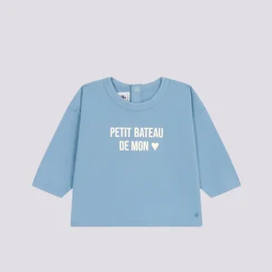 MAGLIA A MANICHE LUNGHE IN JERSEY