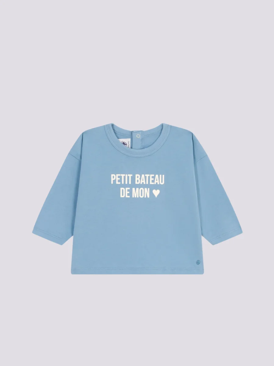 MAGLIA A MANICHE LUNGHE IN JERSEY