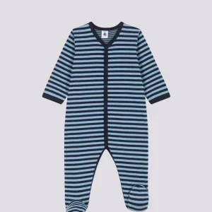 TUTINA PIGIAMA BEBÈ IN TUBIQUE A RIGHE