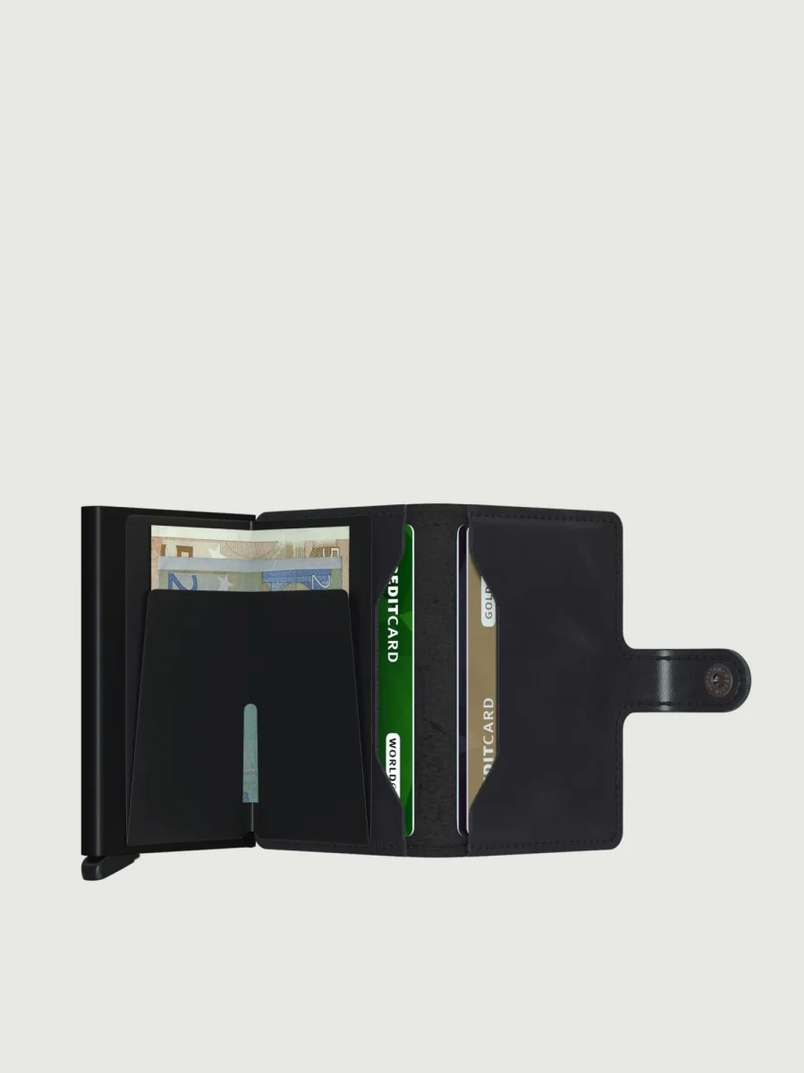 MINIWALLET VINTAGE BLACK - immagine 3