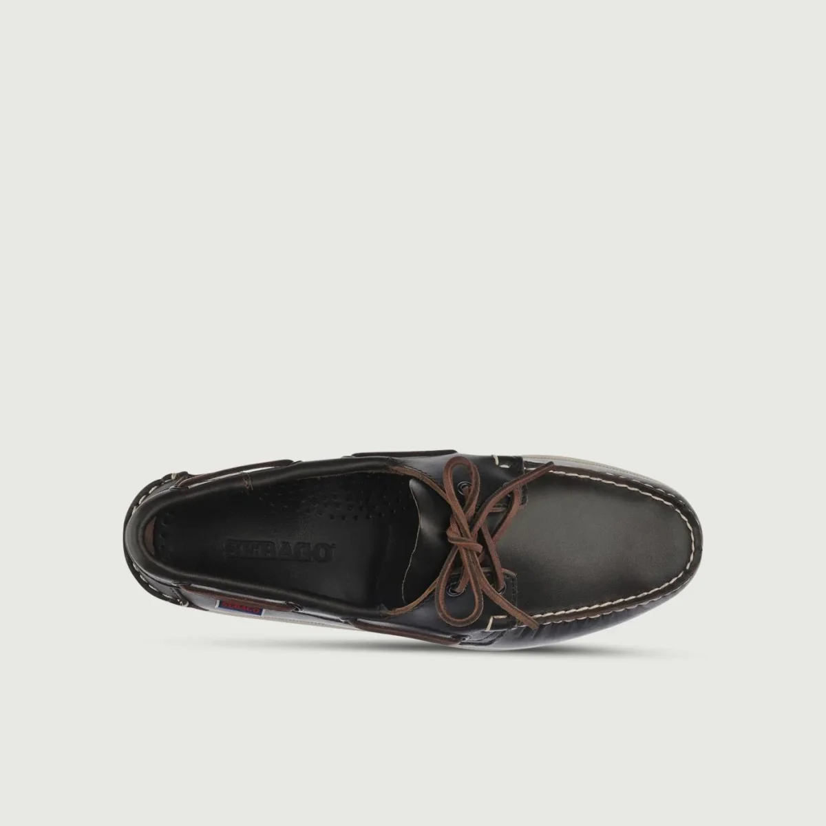 Mocassino da barca Portland in PelleTesta Moro - immagine 4