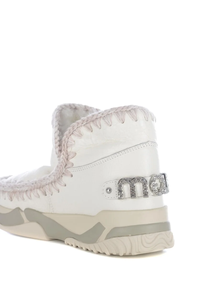 STIVALETTI ESKIMO TRAINER BIANCO - immagine 3