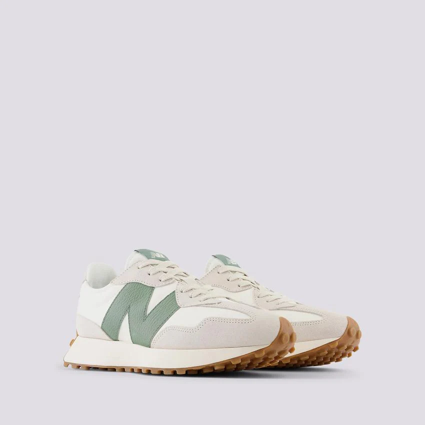 Sneaker 327 Bianco Verde - immagine 3