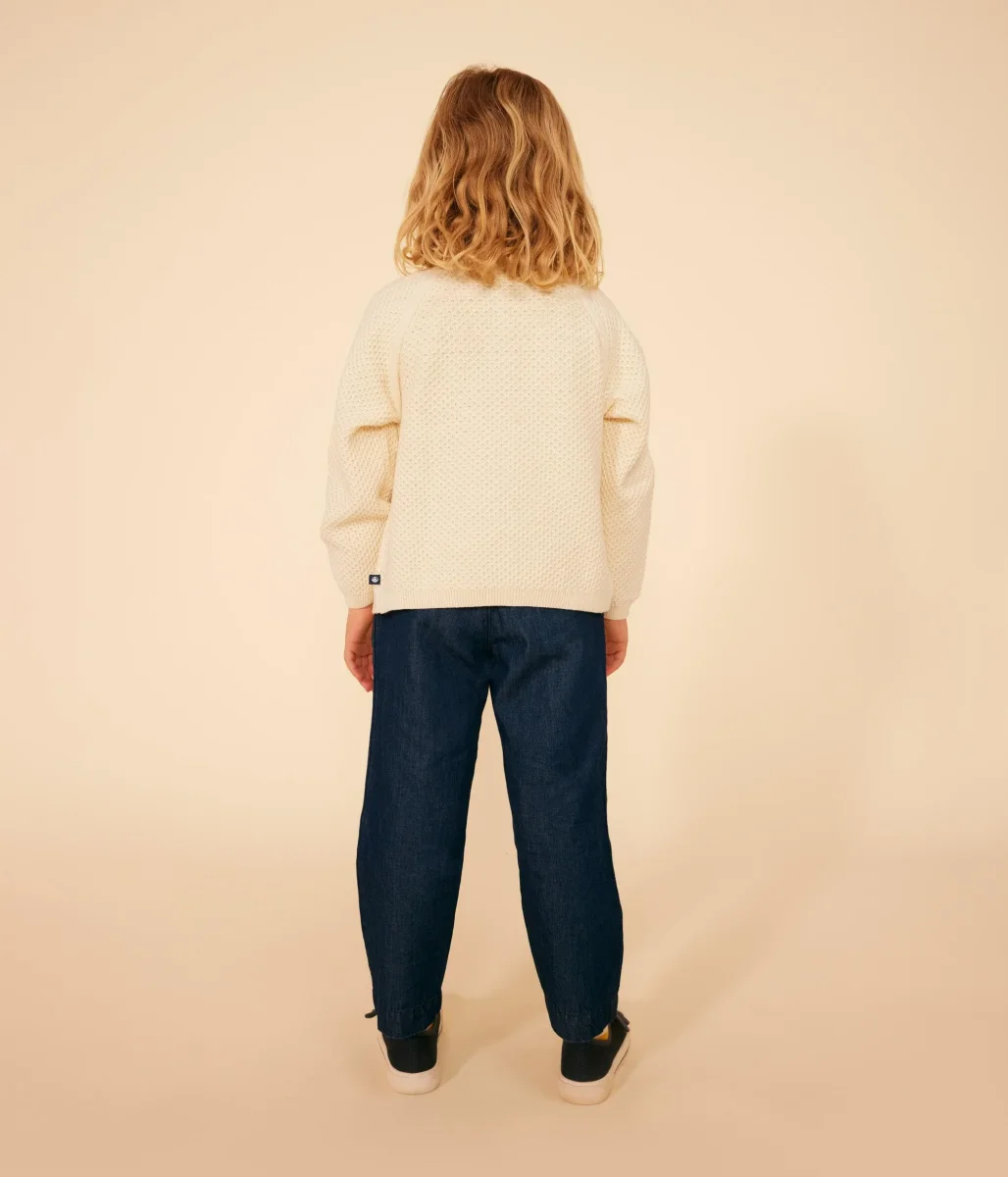 PANTALONI DRITTI IN DENIM LEGGERO BAMBINA - immagine 6