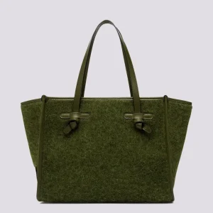 BORSA SHOPPING MARCELLA IN TESSUTO EFFETTO MOHAIR COLOR MUSCHIO