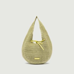BORSA HOBO EUFORIA ALL' UNCINETTO verde chiaro