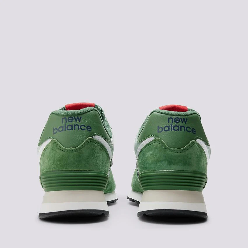 Sneaker 574 verde navy - immagine 6