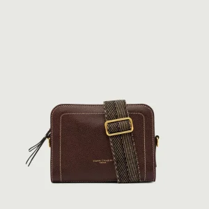 Borsa tracolla Olly color dark brown