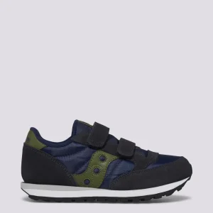 Jazz Original Saucony Navy/Olive bambino