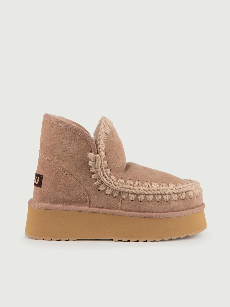 Stivaletto Mou Mini eskimo platform camel