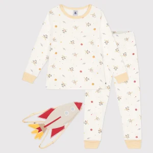 Pigiama travestimento in cotone motivo spazio