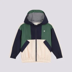 GIACCA A VENTO COLOR BLOCK BAMBINO