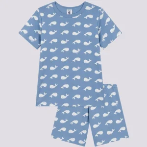 PIGIAMA SHORT IN COTONE FANTASIA BALENA BAMBINO