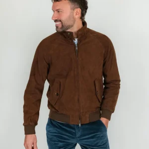 GIACCA G9 SCAMOSCIATA CUOIO