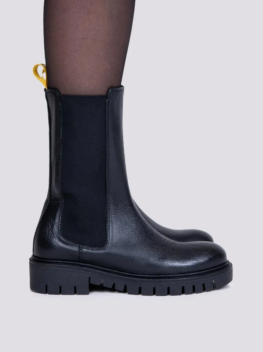 BIKER BiMOR IN PELLE NERO - immagine 6