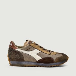 SNEAKER DIADORA EQUIPE DIRTY STONEWASH beige