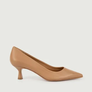 Décolleté IN PELLE COLOR LEGNO