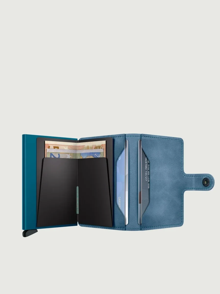 MINIWALLET VINTAGE TEAL - immagine 3