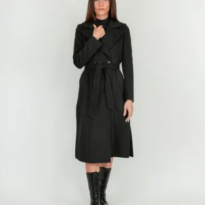 CAPPOTTO NERO DOPPIO SPACCO
