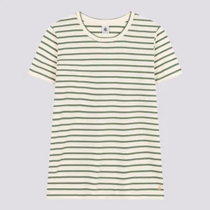 T-SHIRT LE DROIT GIROCOLLO IN COTONE DONNA