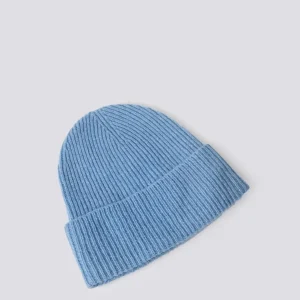 Berretto Hortense in cashmere AZZURRO