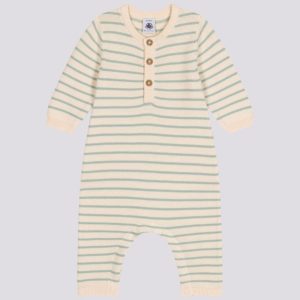 TUTINA A RIGHE LUNGA IN MAGLINA PER BEBÈ