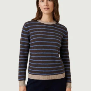 MAGLIA MORO A RIGHE CARTA ZUCCHERO