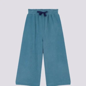 PANTALONI BAMBINA IN VELLUTO FINE