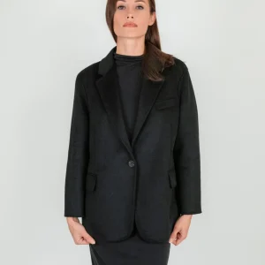 BLAZER MONOPETTO NERO