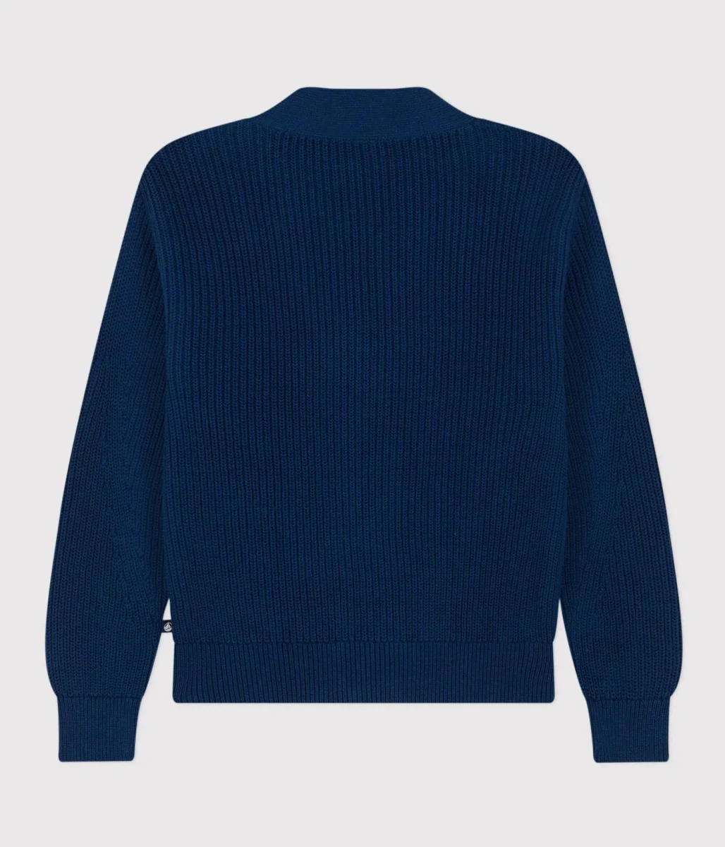 CARDIGAN A COSTA INGLESE IN COTONE DONNA - immagine 7