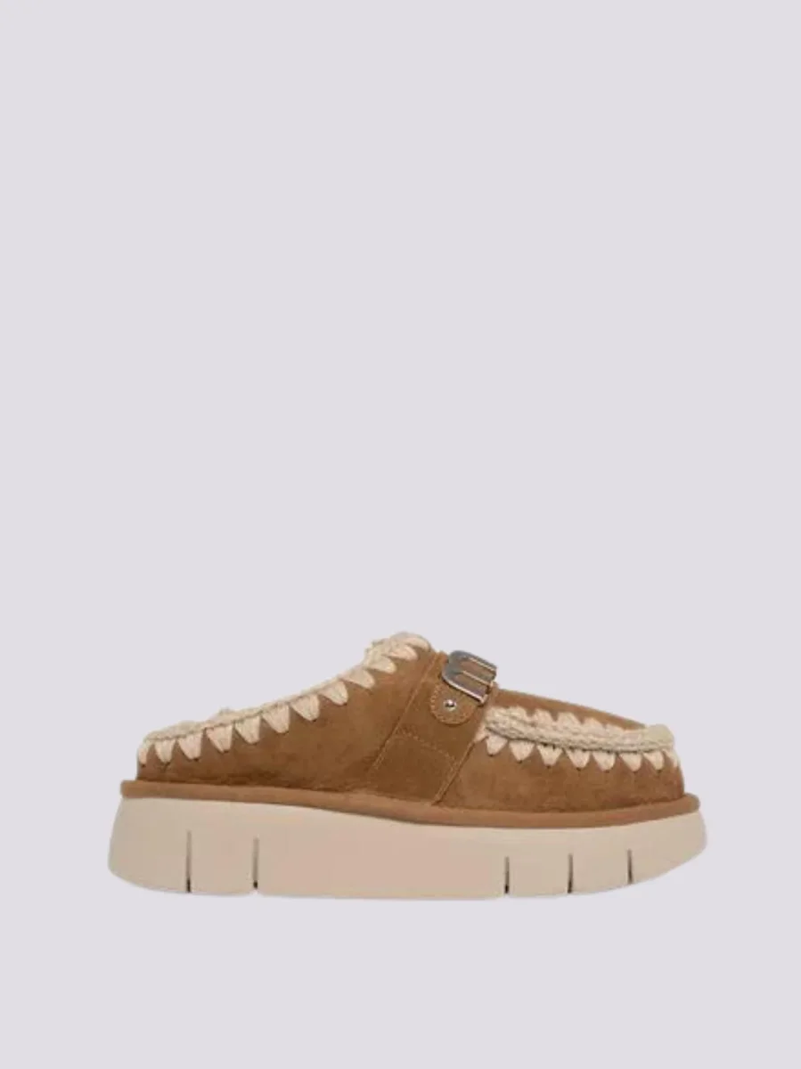 CIABATTONA BOUNCE CLOG COGNAC