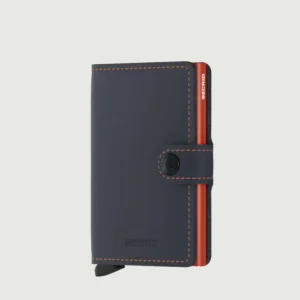 MINIWALLET MATTE BLU ORANGE