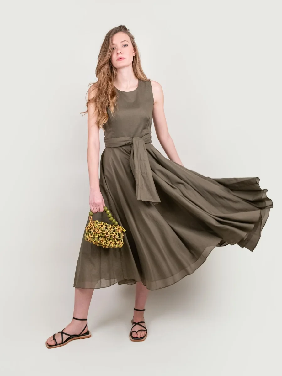 BORSA A BAULETTO IN RESINA MULTICOLOR VERDE "BUBBLE" - immagine 8