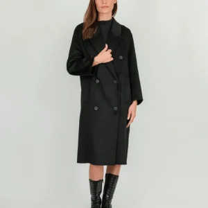 CAPPOTTO OVER DOPPIOPETTO NERO