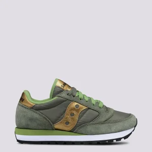 SNEAKERS SAUCONY JAZZ OLIVE GOLD