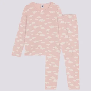 PIGIAMA BAMBINO ROSA FANTASIA NUVOLE