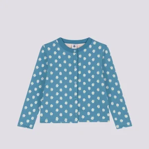 CARDIGAN IN TUBIQUE TRAPUNTATO BAMBINA